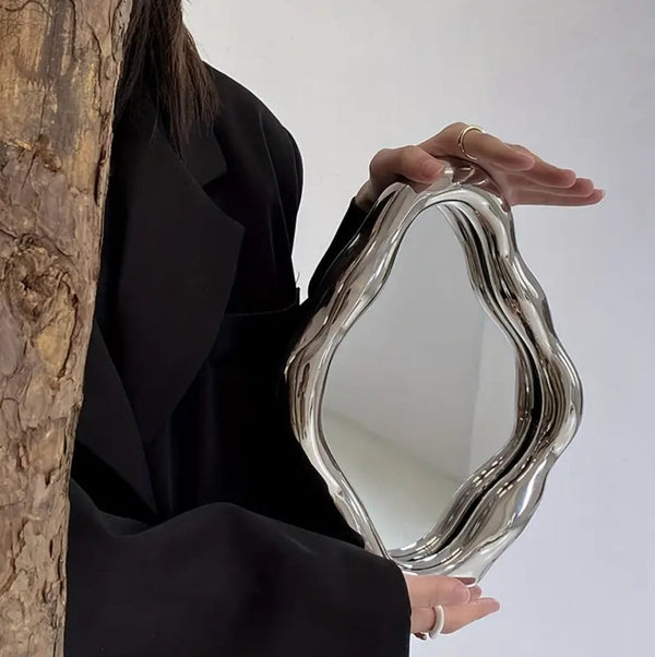 Irregular Standing Mirror